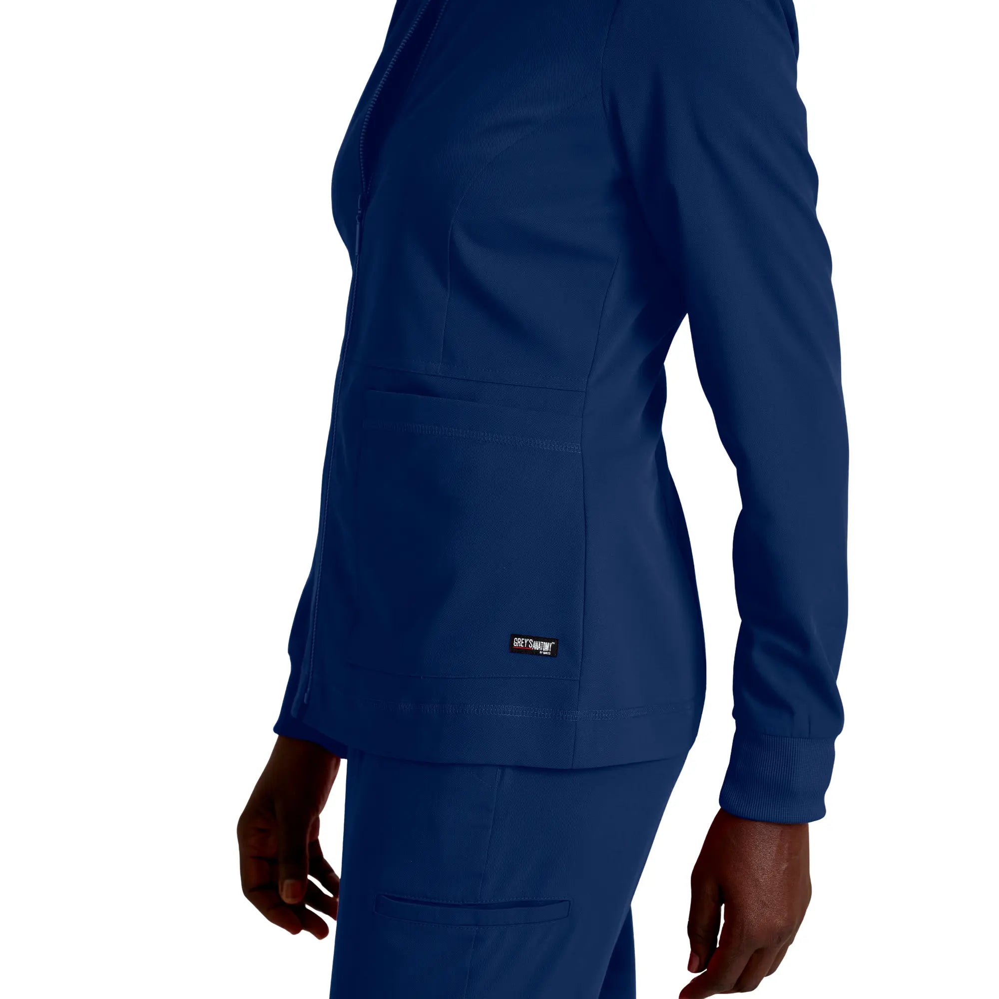 Millie - Veste médicale Zip - Femme - Grey’s Anatomy Stretch Grey’s Anatomy