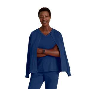 Millie - Veste médicale Zip - Femme - Grey’s Anatomy Stretch Grey’s Anatomy