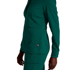 Millie - Veste médicale Zip - Femme - Grey’s Anatomy Stretch Grey’s Anatomy