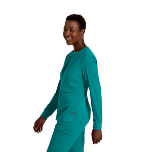 Millie - Veste médicale Zip - Femme - Grey’s Anatomy Stretch Grey’s Anatomy