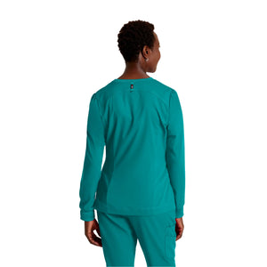 Millie - Veste médicale Zip - Femme - Grey’s Anatomy Stretch Grey’s Anatomy