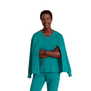 Millie - Veste médicale Zip - Femme - Grey’s Anatomy Stretch Grey’s Anatomy