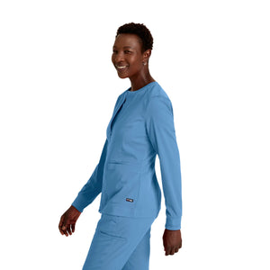 Millie - Veste médicale Zip - Femme - Grey’s Anatomy Stretch Grey’s Anatomy