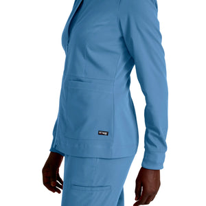 Millie - Veste médicale Zip - Femme - Grey’s Anatomy Stretch Grey’s Anatomy