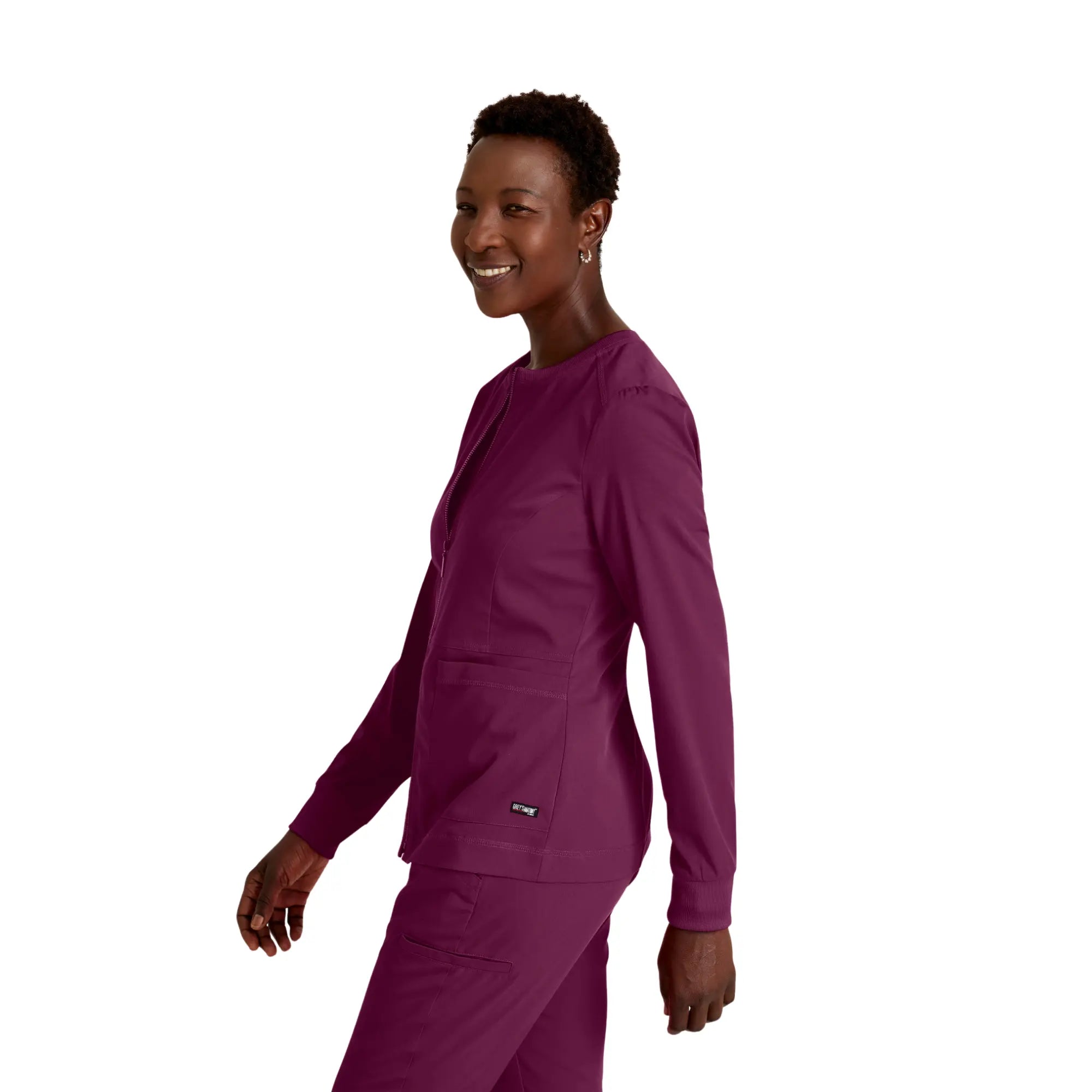 Millie - Veste médicale Zip - Femme - Grey’s Anatomy Stretch Grey’s Anatomy