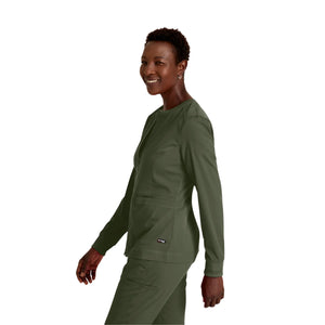 Millie - Veste médicale Zip - Femme - Grey’s Anatomy Stretch Grey’s Anatomy