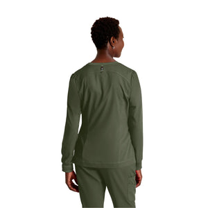 Millie - Veste médicale Zip - Femme - Grey’s Anatomy Stretch Grey’s Anatomy