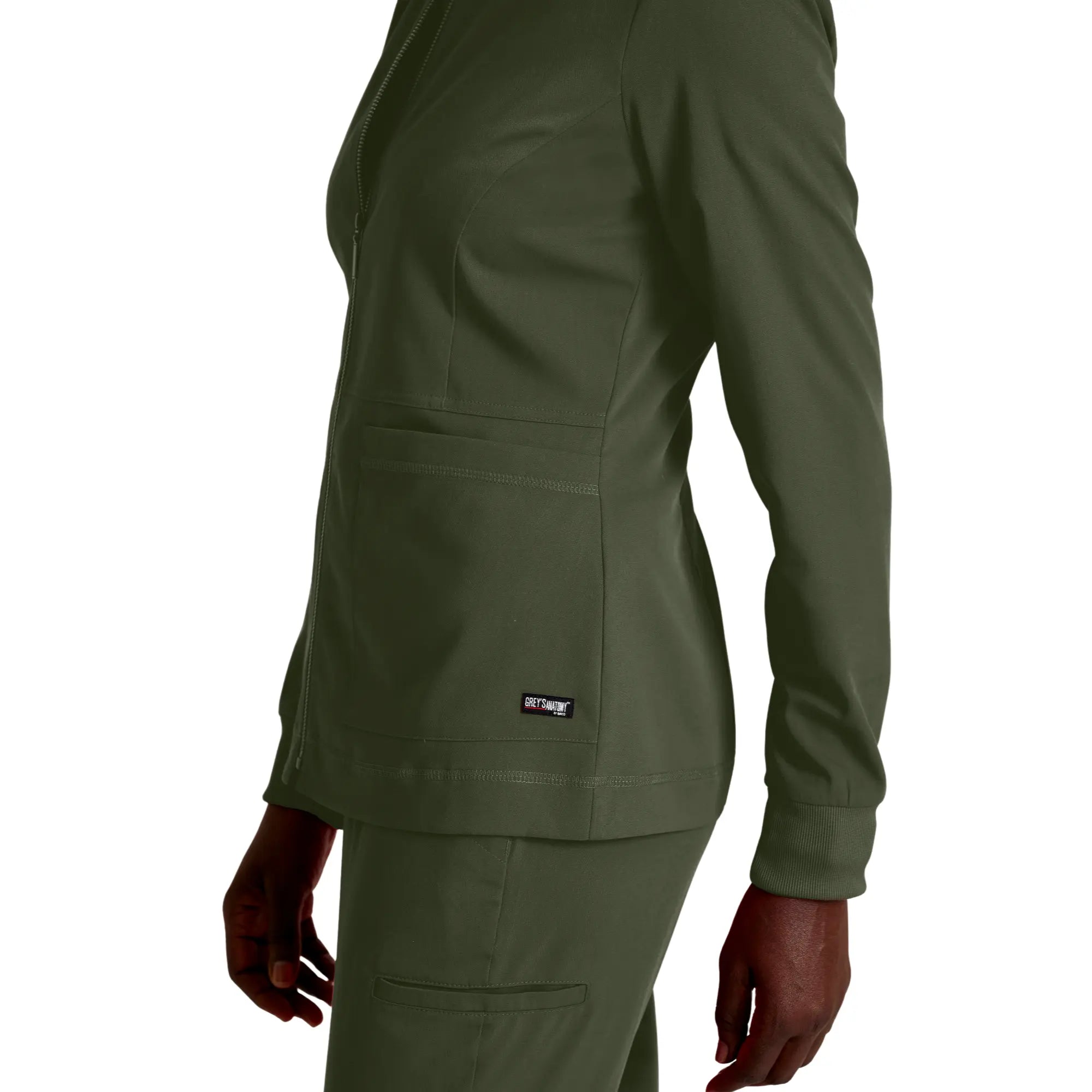 Millie - Veste médicale Zip - Femme - Grey’s Anatomy Stretch Grey’s Anatomy