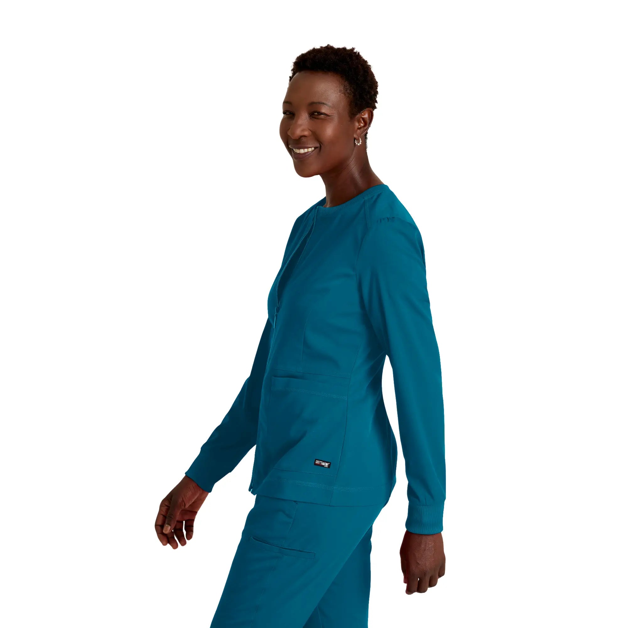 Millie - Veste médicale Zip - Femme - Grey’s Anatomy Stretch Grey’s Anatomy