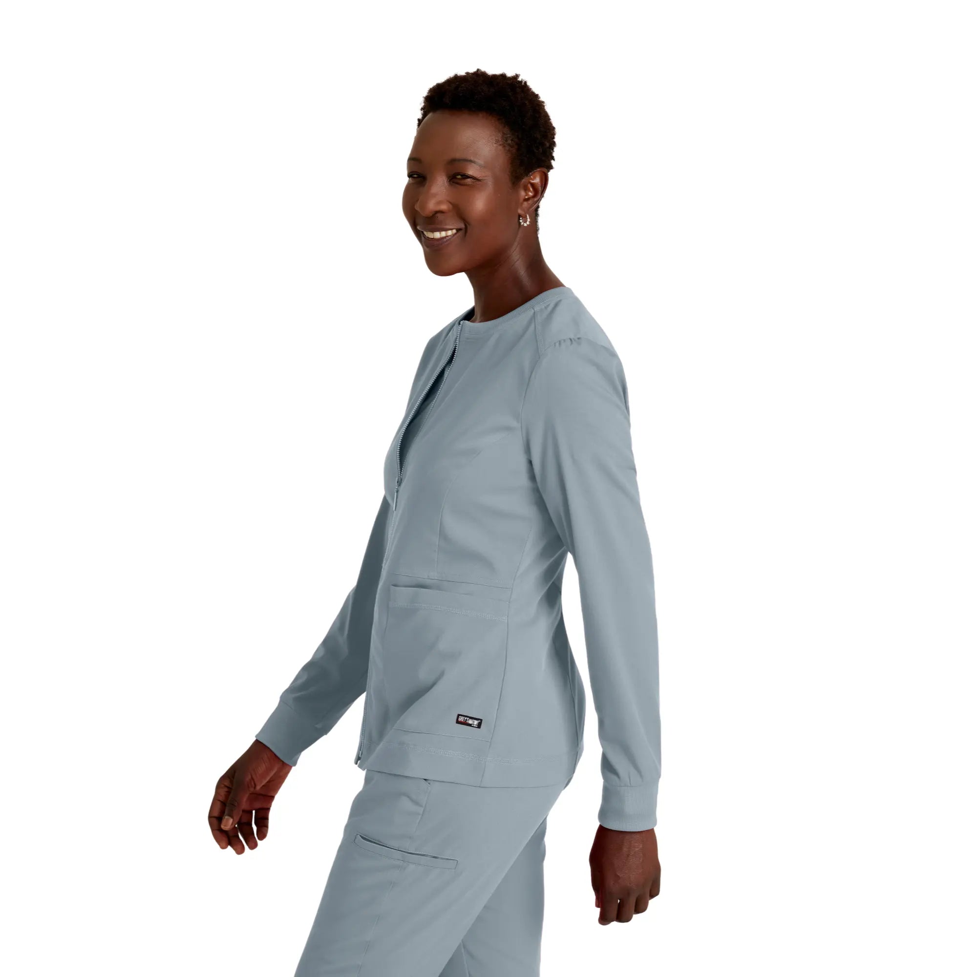 Millie - Veste médicale Zip - Femme - Grey’s Anatomy Stretch Grey’s Anatomy
