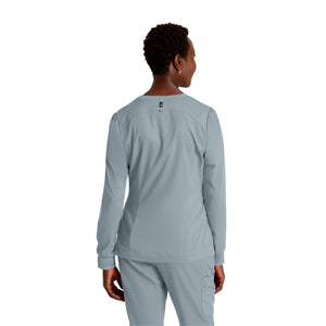 Millie - Veste médicale Zip - Femme - Grey’s Anatomy Stretch Grey’s Anatomy