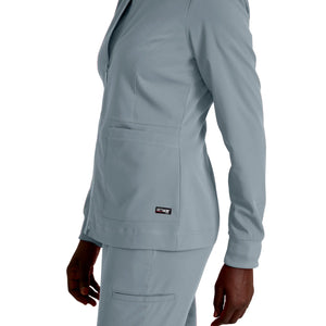 Millie - Veste médicale Zip - Femme - Grey’s Anatomy Stretch Grey’s Anatomy