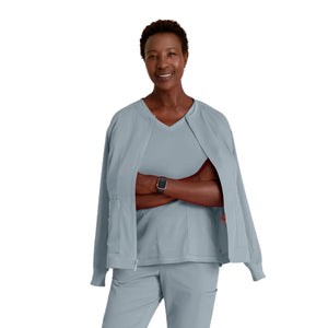 Millie - Veste médicale Zip - Femme - Grey’s Anatomy Stretch Grey’s Anatomy
