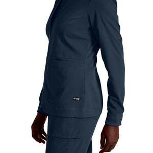 Millie - Veste médicale Zip - Femme - Grey’s Anatomy Stretch Grey’s Anatomy