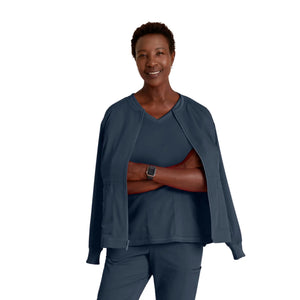 Millie - Veste médicale Zip - Femme - Grey’s Anatomy Stretch Grey’s Anatomy