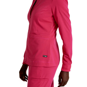 Millie - Veste médicale Zip - Femme - Grey’s Anatomy Stretch Grey’s Anatomy