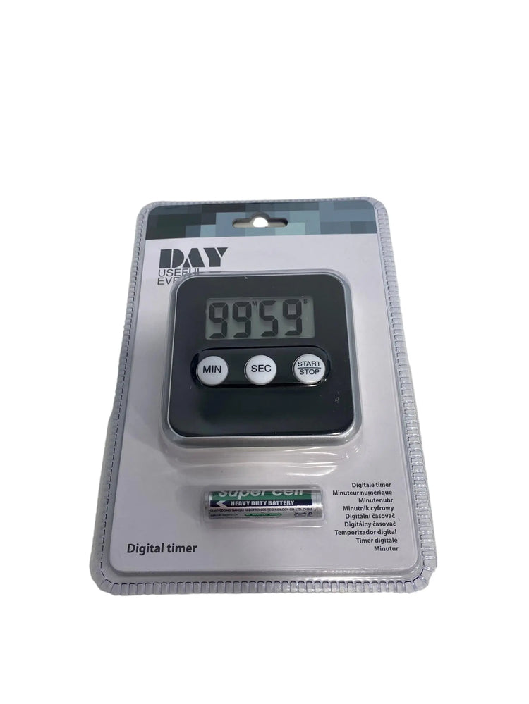 Minuteur digital avec pile - Idéal orthoplasties - 4 coloris disponibles