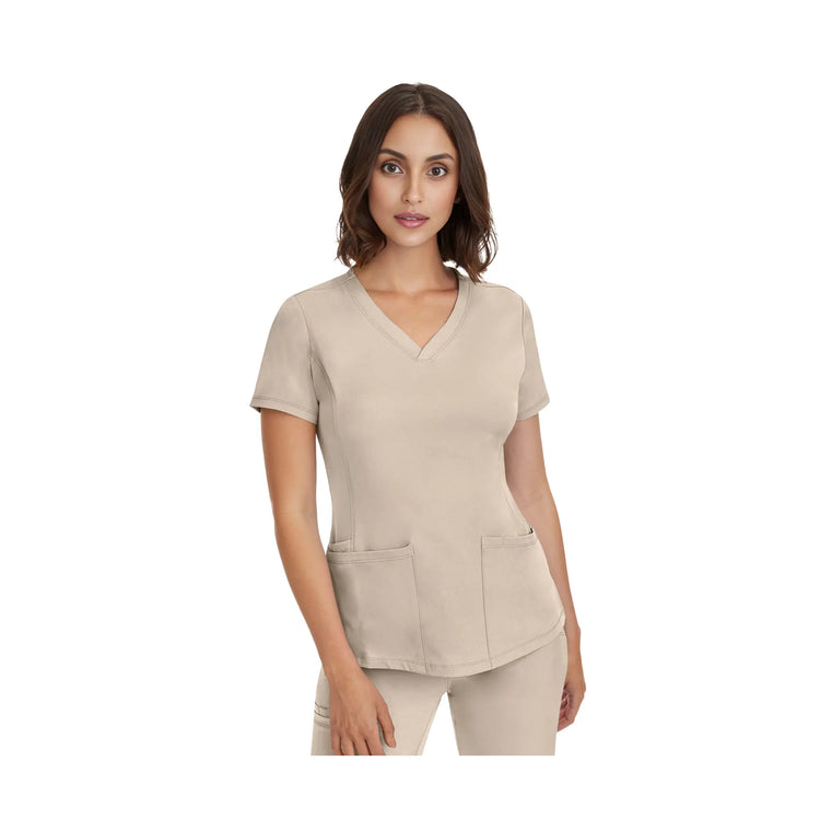 Monique - Tunique médicale - Col V - Femme - Healing Hands - 1 Healing Hands