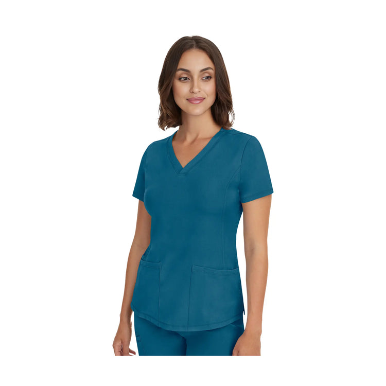 Monique - Tunique médicale - Col V - Femme - Healing Hands - 1 Healing Hands