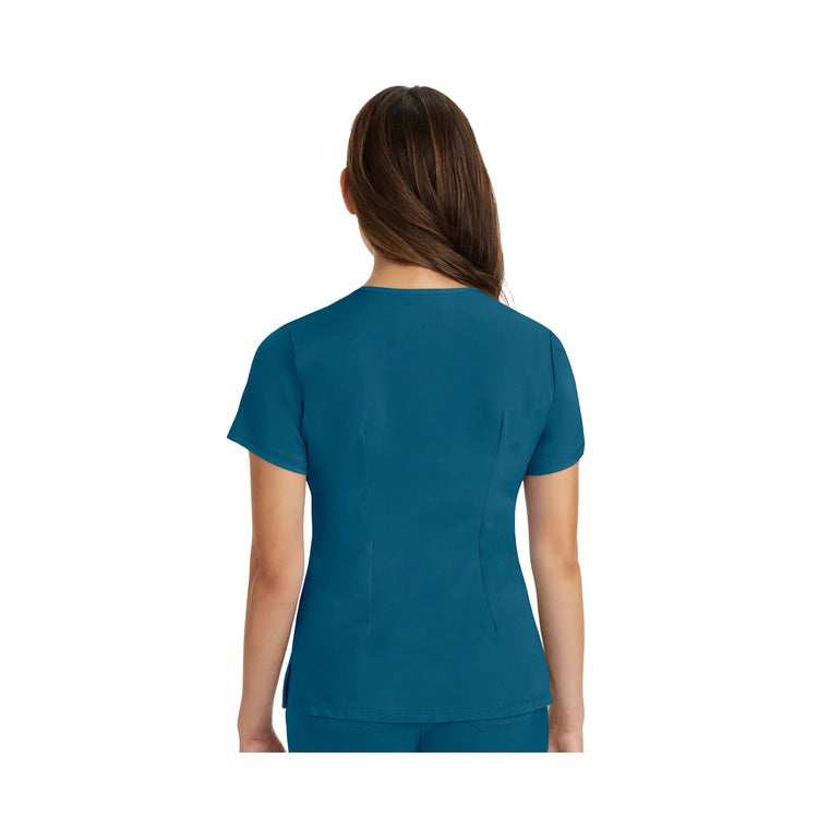 Monique - Tunique médicale - Col V - Femme - Healing Hands - 1 Healing Hands