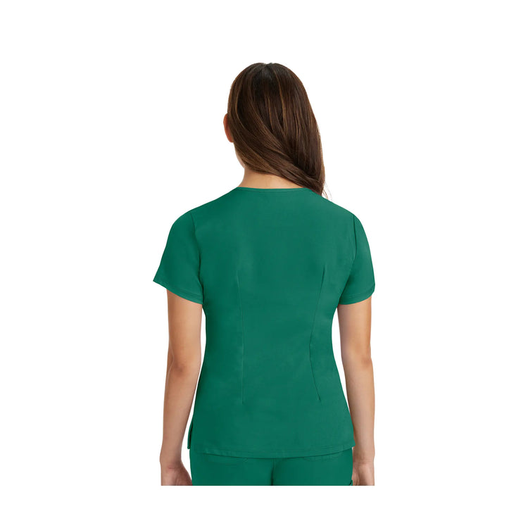 Monique - Tunique médicale - Col V - Femme - Healing Hands - 1 Healing Hands