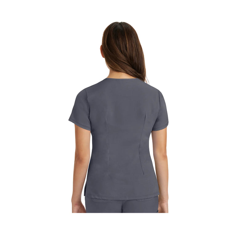 Monique - Tunique médicale - Col V - Femme - Healing Hands - 2 Healing Hands