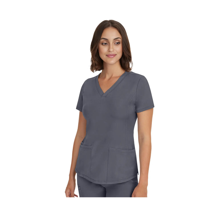 Monique - Tunique médicale - Col V - Femme - Healing Hands - 2 Healing Hands