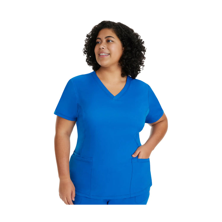 Monique - Tunique médicale - Col V - Femme - Healing Hands - 2 Healing Hands