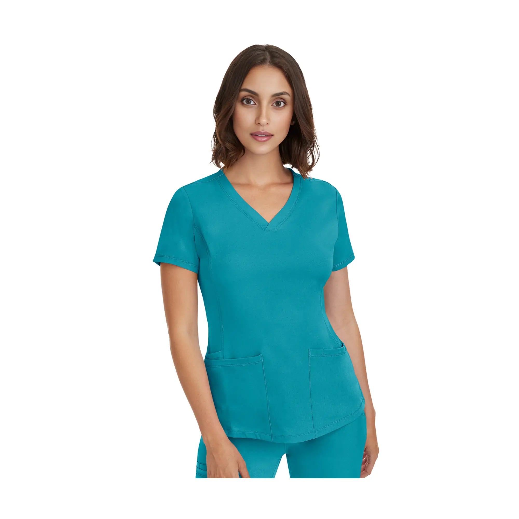 Monique - Tunique médicale - Col V - Femme - Healing Hands - 2 Healing Hands