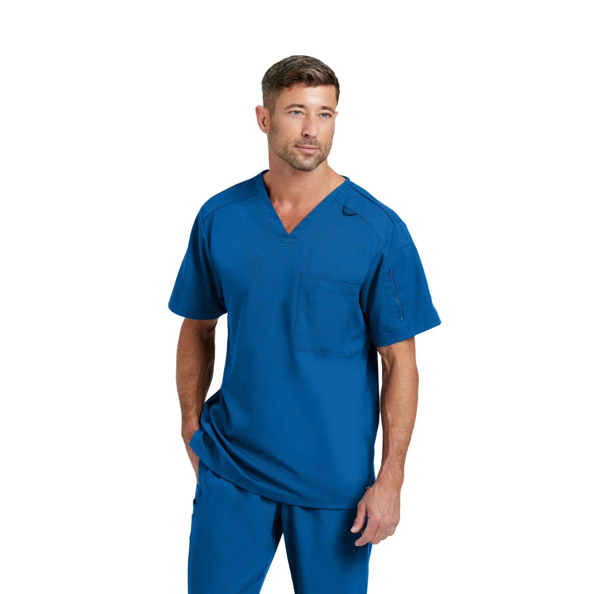 Murphy - Tunique col V - Homme - Grey's Anatomy Stretch Grey’s Anatomy Bleu Roi / XL