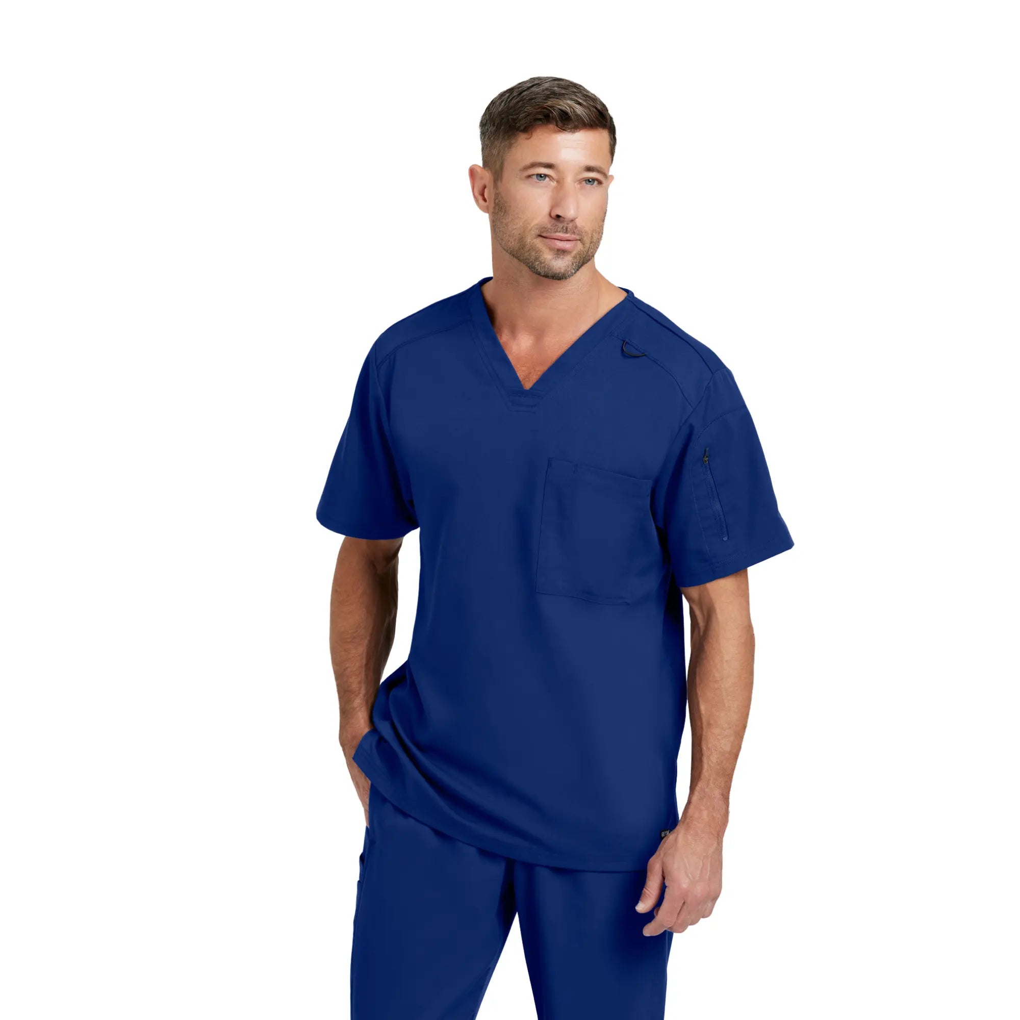 Murphy - Tunique col V - Homme - Grey's Anatomy Stretch Grey’s Anatomy Bleu Marine / XL
