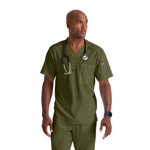 Murphy - Tunique col V - Homme - Grey's Anatomy Stretch Grey’s Anatomy Vert Olive / ER