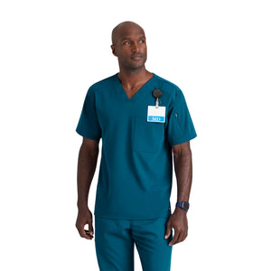 Murphy - Tunique col V - Homme - Grey's Anatomy Stretch Grey’s Anatomy Bleu Bahamas / XL
