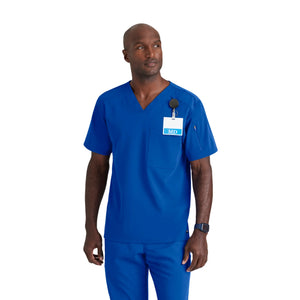 Murphy - Tunique col V - Homme - Grey's Anatomy Stretch Grey’s Anatomy Bleu Galaxy / XL