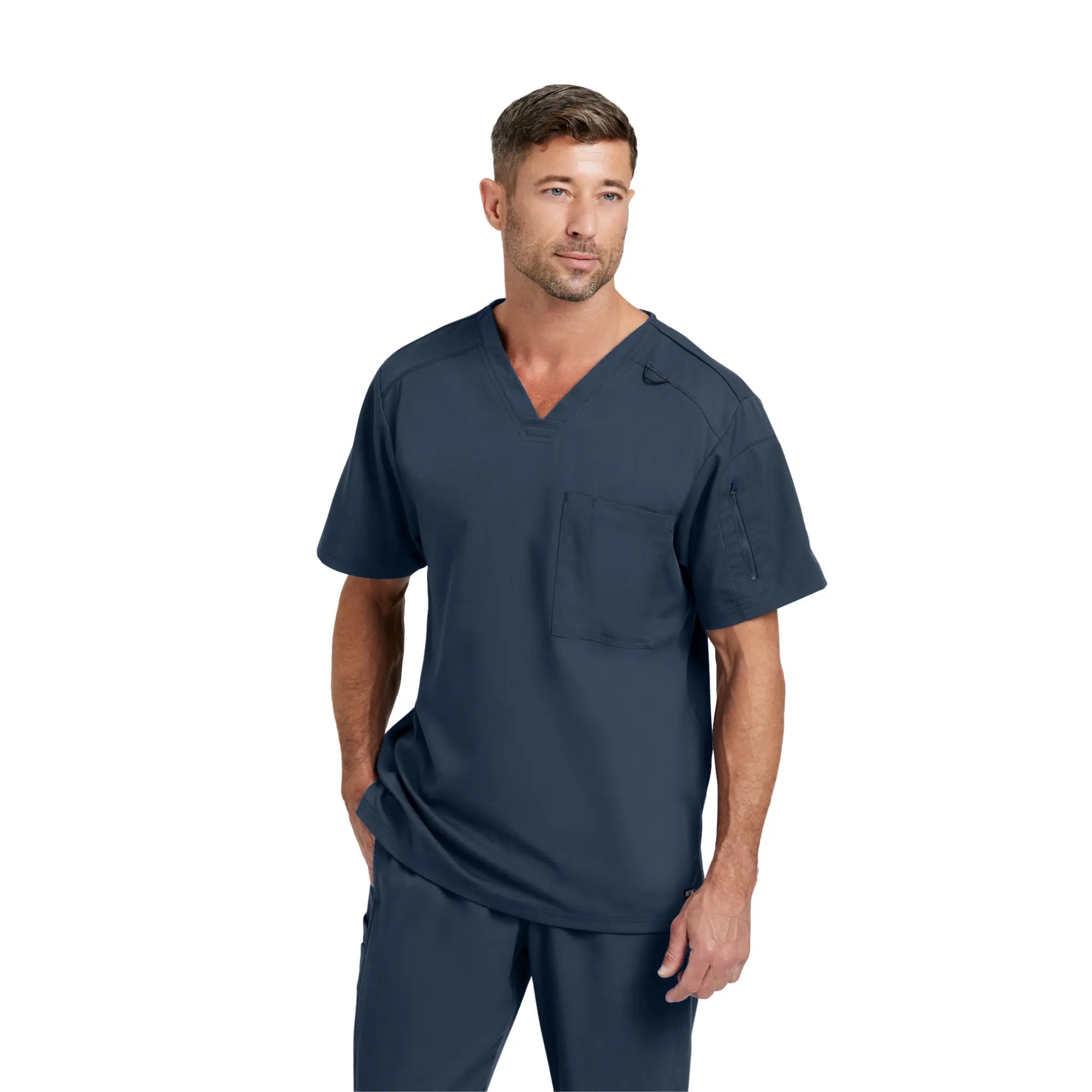 Murphy - Tunique col V - Homme - Grey's Anatomy Stretch Grey’s Anatomy Gris Anthracite / XL