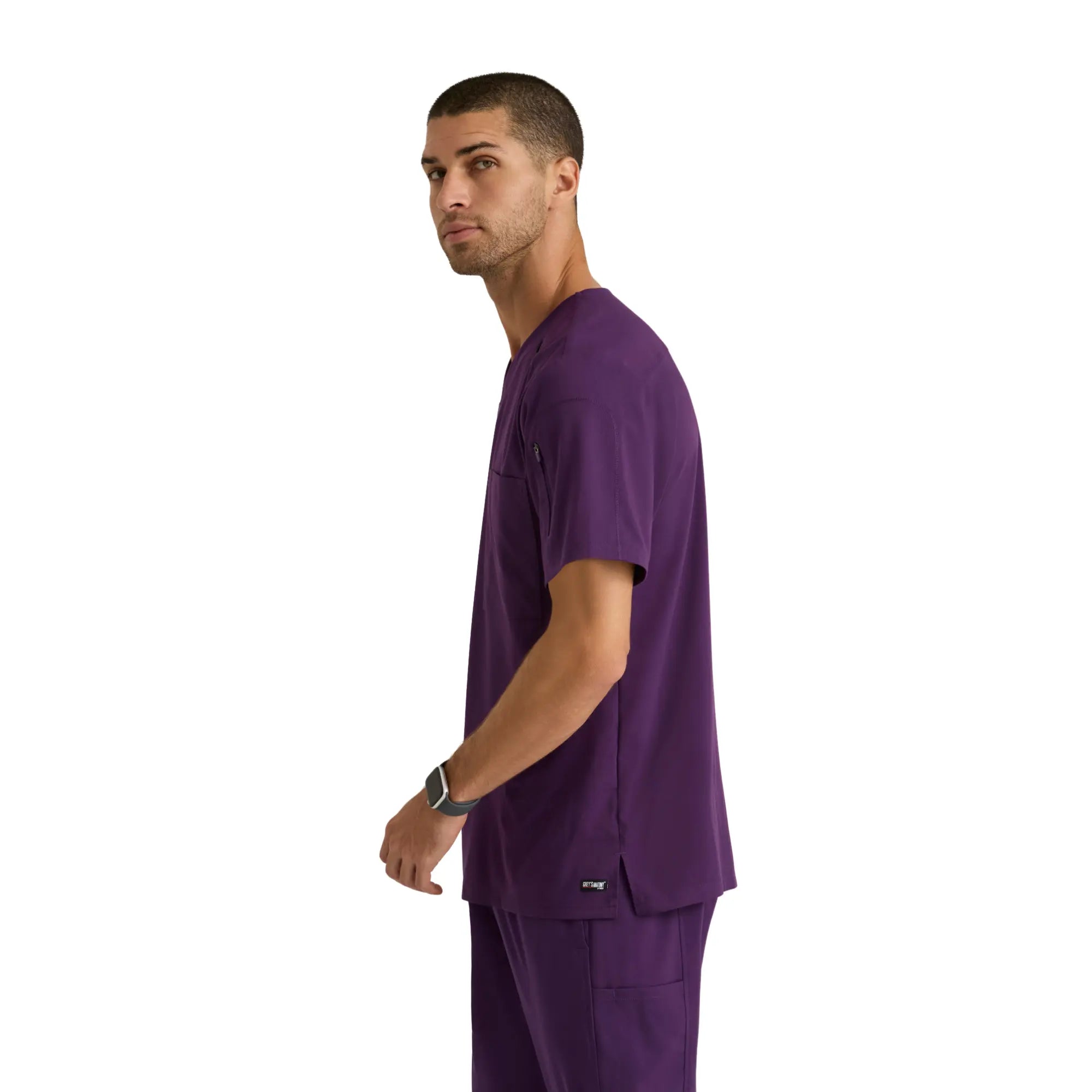 Murphy - Tunique col V - Homme - Grey's Anatomy Stretch Grey’s Anatomy