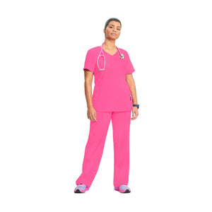 Ondres - Tunique médicale - Cache-coeur - 66 cm - Femme - Cherokee - Couleur 1 Cherokee Medical Uniforms