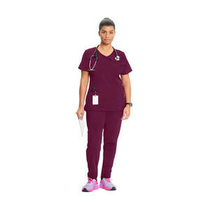 Ondres - Tunique médicale - Cache-coeur - 66 cm - Femme - Cherokee - Couleur 1 Cherokee Medical Uniforms