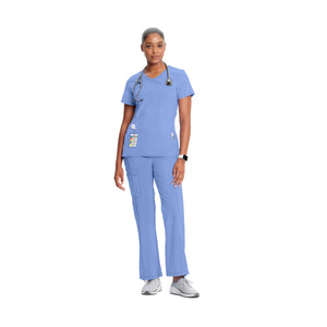Ondres - Tunique médicale - Cache-coeur - 66 cm - Femme - Cherokee - Couleur 1 Cherokee Medical Uniforms