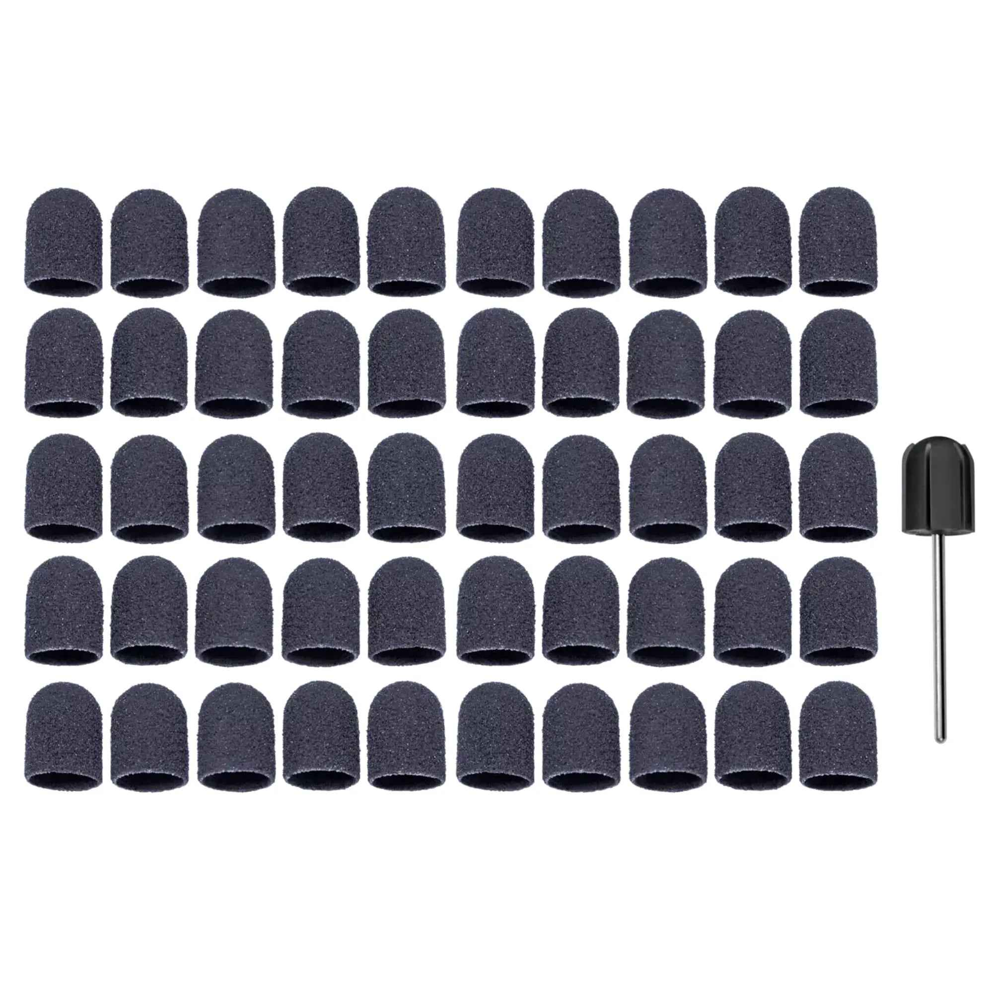 Pack - Porte capuchons abrasifs ronds 7005 + 50 capuchons abrasifs 0503 Grain gros - 13 mm - Ruck Ruck