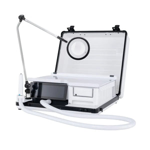 Pack - Étui rigide + Micromoteur Podolog Nova Pro + Lampe Loupe Ruck Lampe-Loupe-Noire
