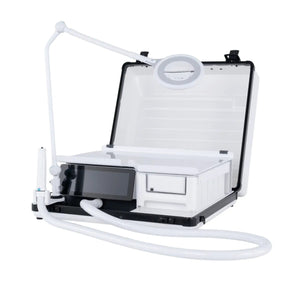 Pack - Étui rigide + Micromoteur Podolog Nova Pro + Lampe Loupe Ruck Lampe-Loupe-Blanche
