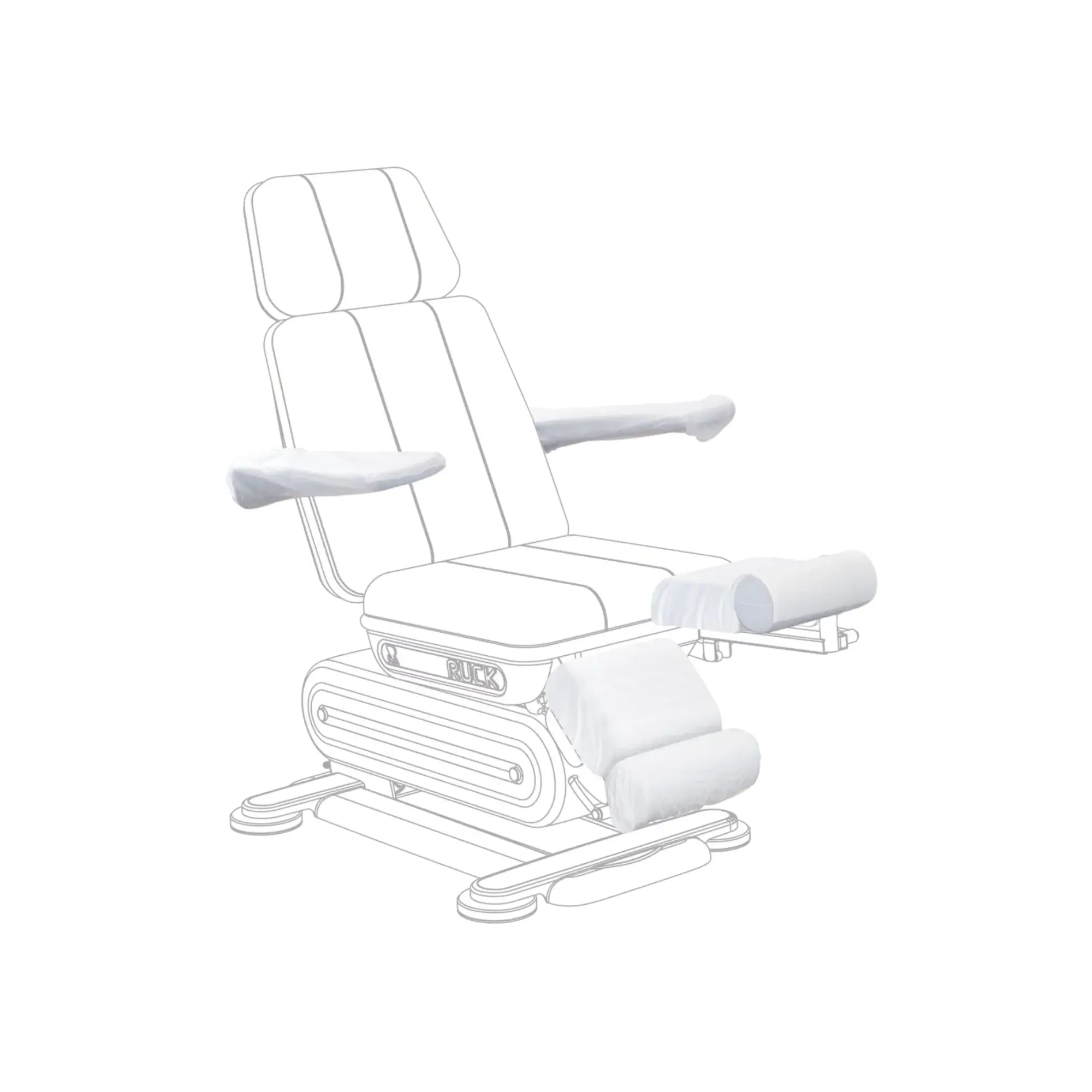 Papier en tissu jetable - 2 x 500 feuilles - Ruck Ruck