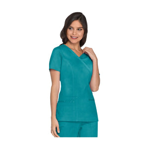 Pau - Tunique cache-cœur col V - Femme - Cherokee Cherokee Authentic Workwear