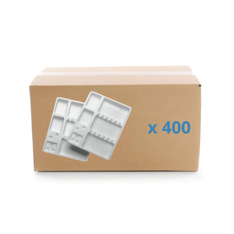 Plateaux de soin à usage unique avec compartiments - 3 formats - Carton de 400 My Podologie