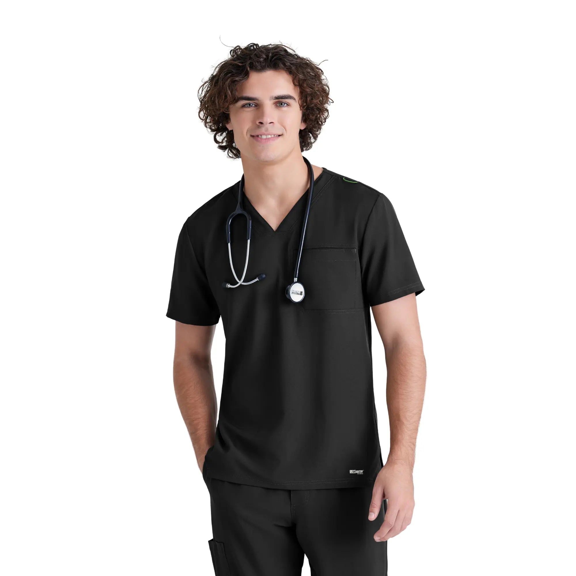 Prague - Tunique col V - Homme - Grey’s Anatomy Evolve Grey’s Anatomy Noir / XL