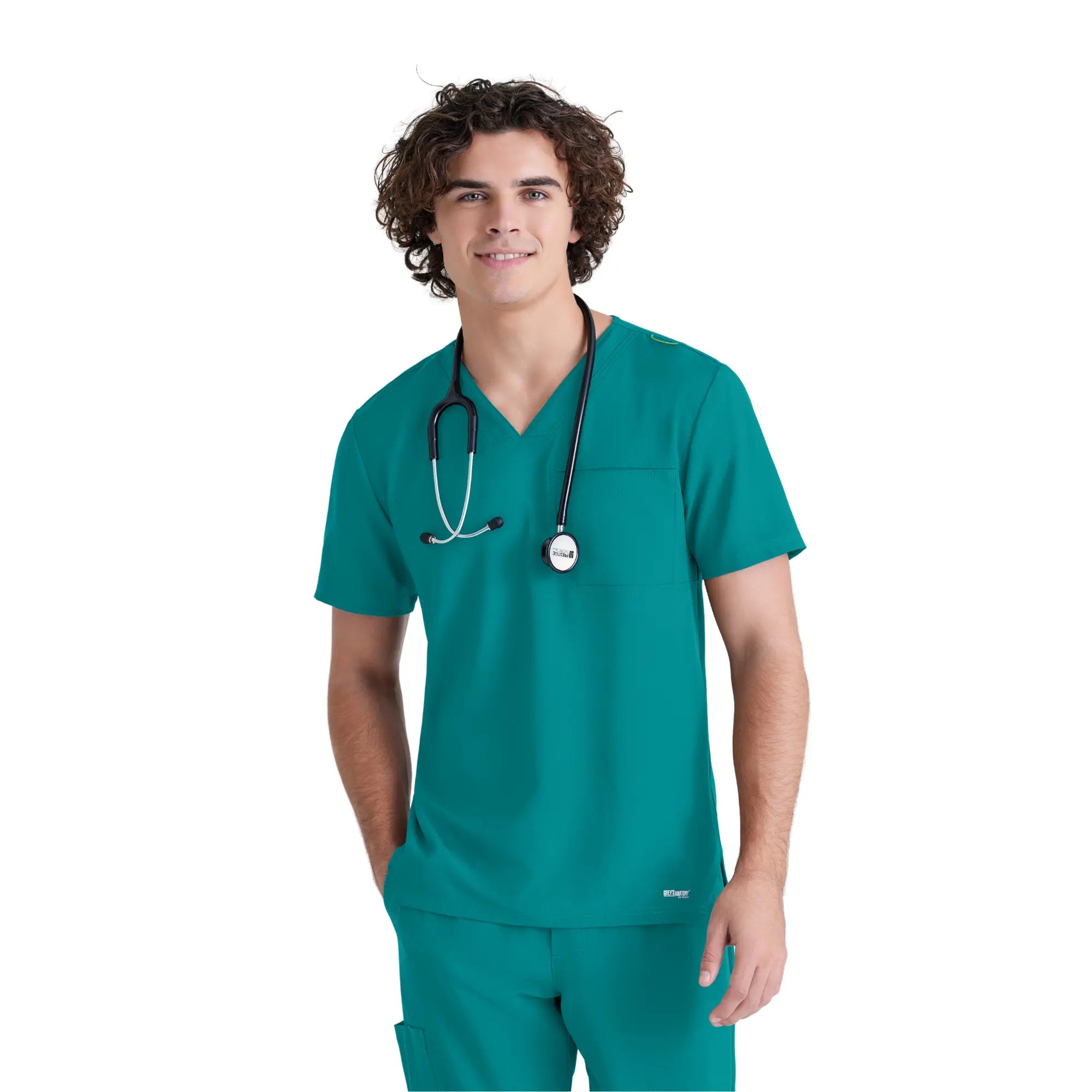 Prague - Tunique col V - Homme - Grey’s Anatomy Evolve Grey’s Anatomy Bleu Caraïbes / XL