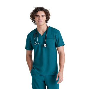 Prague - Tunique col V - Homme - Grey’s Anatomy Evolve Grey’s Anatomy Bleu Bahamas / XL