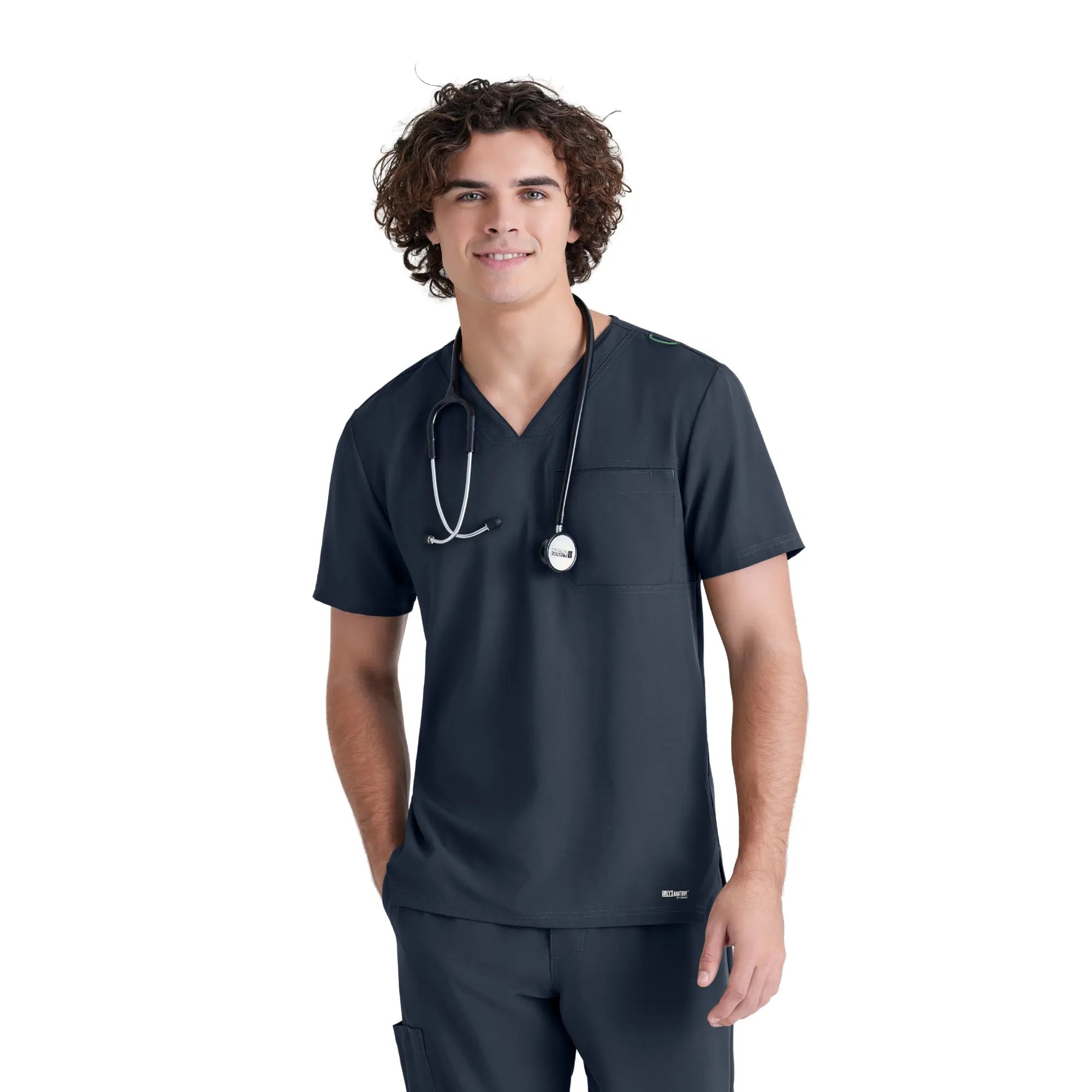 Prague - Tunique col V - Homme - Grey’s Anatomy Evolve Grey’s Anatomy Gris Anthracite / XL