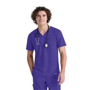 Prague - Tunique col V - Homme - Grey’s Anatomy Evolve Grey’s Anatomy Raisin / XL